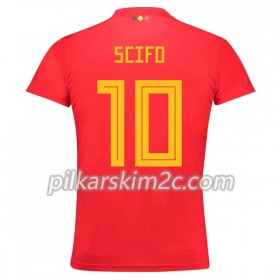 Koszulka Belgia Scifo 10 Główna Mistrzostwa Świata 2018 - Koszulki Piłkarskie